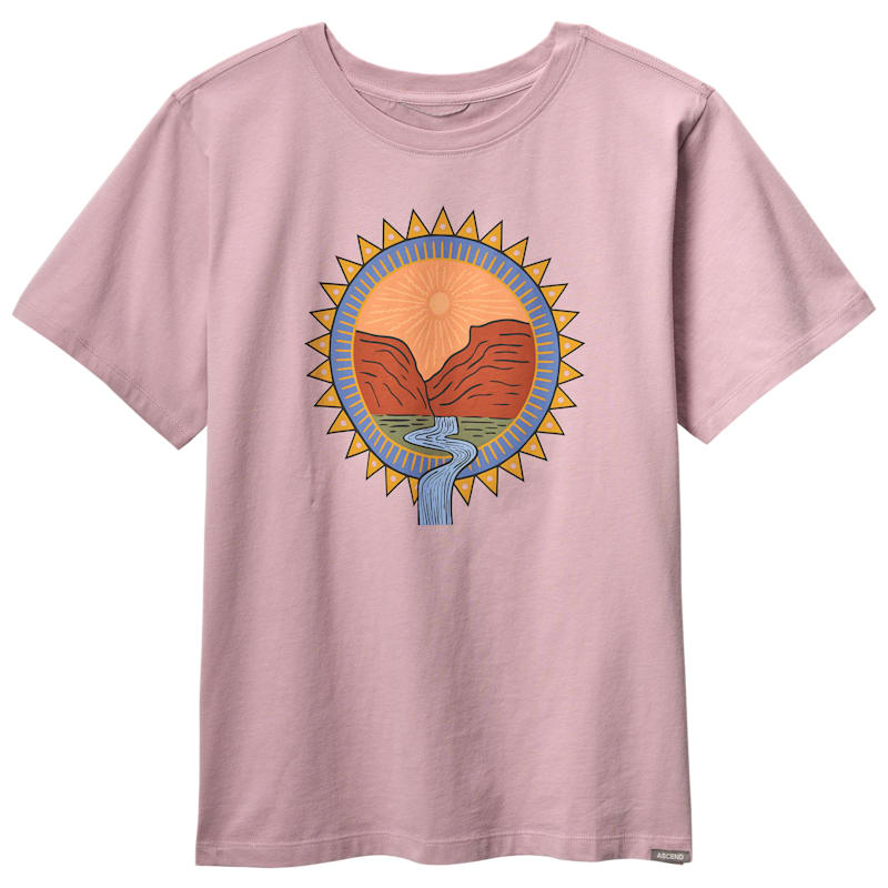 Ascend Organic Circular Desert Graphic Short-Sleeve T-Shirt
