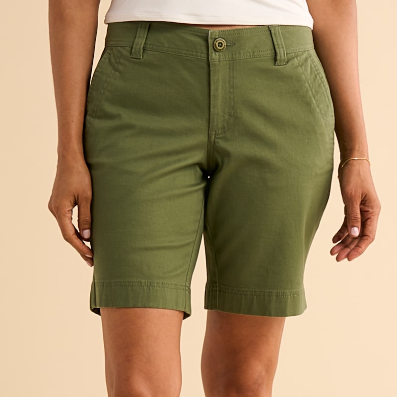 Natural Reflections Spring Valley REPREVE Bermuda Shorts