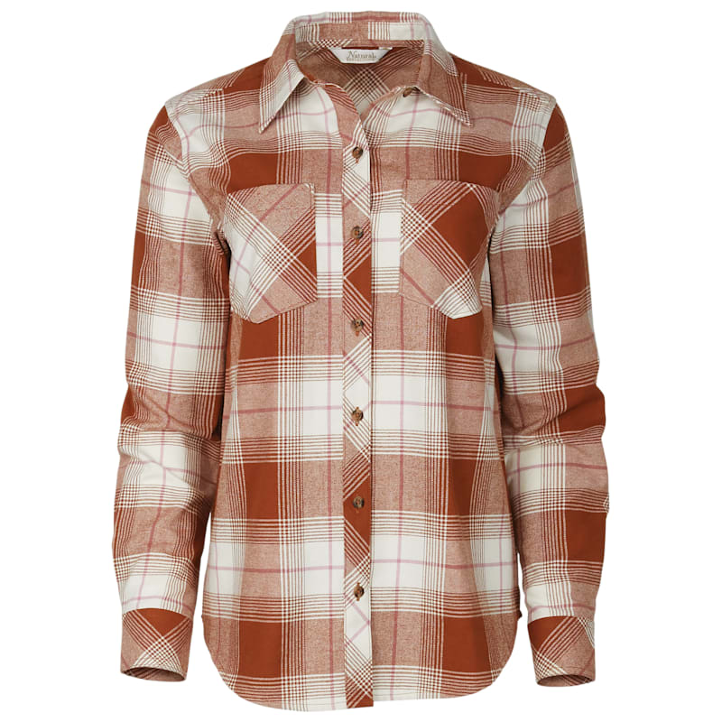 Natural Reflections Cane Creek Flannel Long-Sleeve Shirt