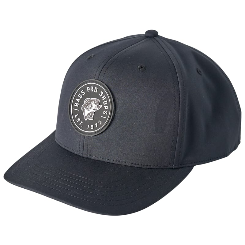 Bass Pro Shops Silicone Patch Performance Snapback Cap