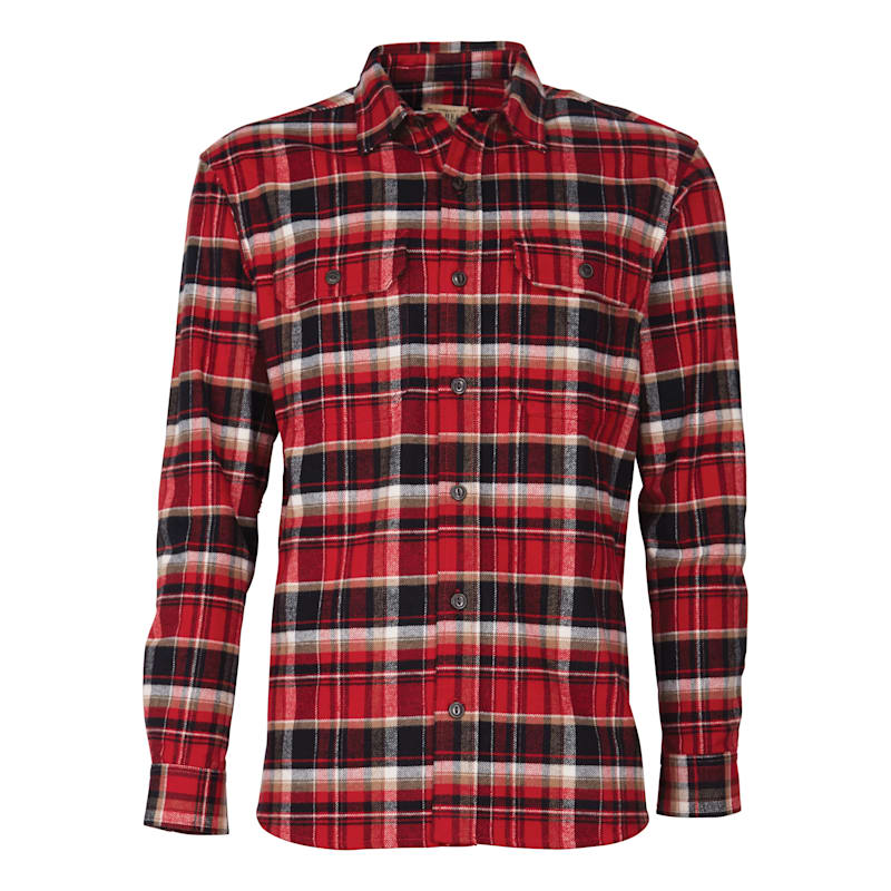 RedHead Brawny Flannel Long-Sleeve Shirt for Men