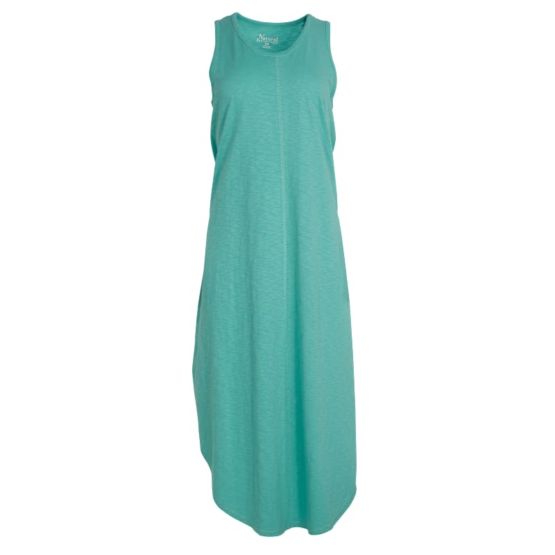 Natural Reflections Slub Knit Sleeveless Midi Dress