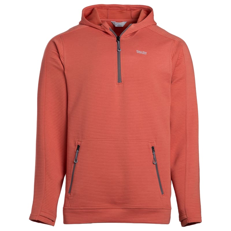 World Wide Sportsman Tech Hooded Quarter-Zip Pullover