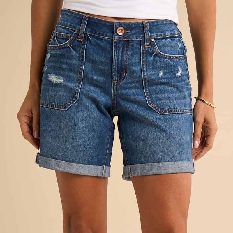 Natural Reflections Willow Creek Cuffed Shorts