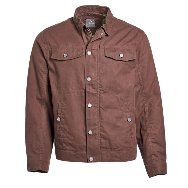 Ascend Lined Waxed-Cotton Jacket
