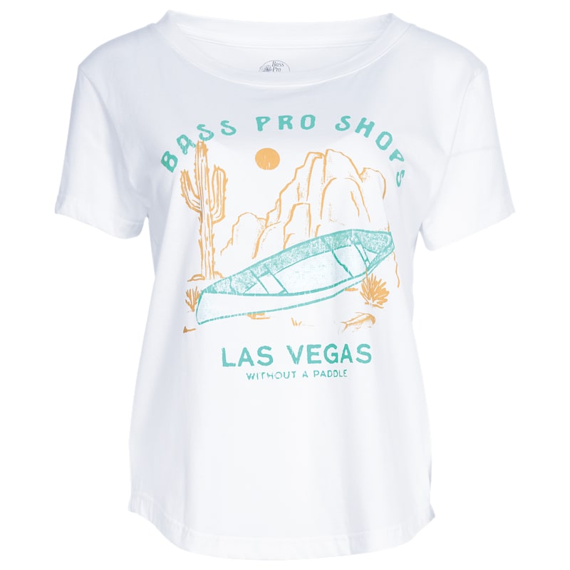 Bass Pro Shops Las Vegas Without A Paddle Short-Sleeve T-Shirt for Ladies