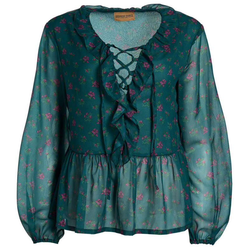 RedHead Ranch Romantic Long-Sleeve Blouse