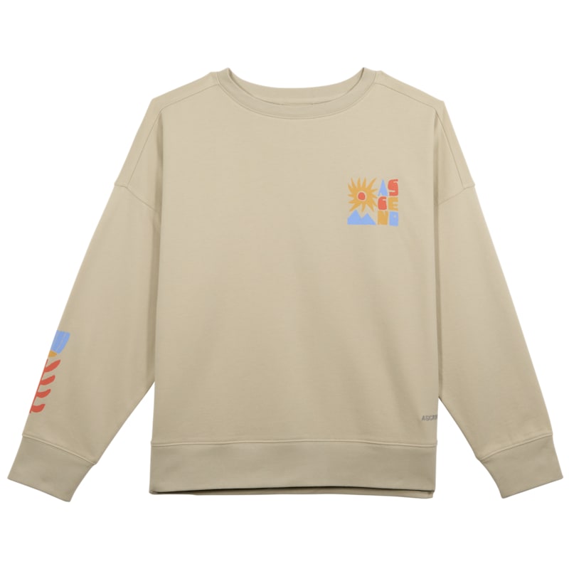 Ascend To and Fro Summer Peaks Graphic Crew-Neck Sweater