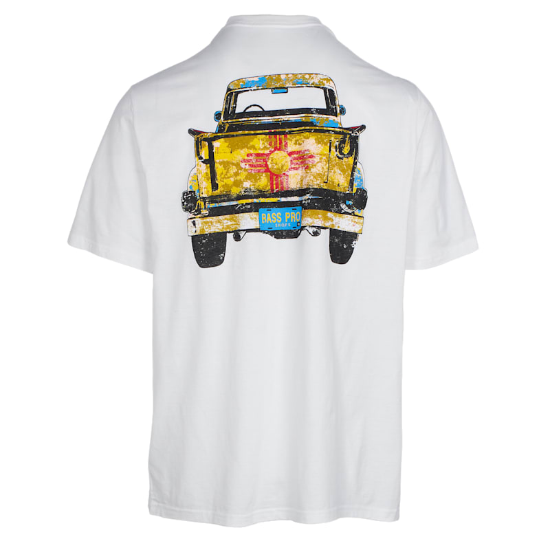 Bass Pro Shops New Mexico Pickup Truck Short-Sleeve T-Shirt for Men