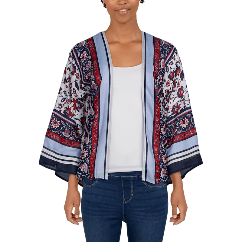 Natural Reflections Heritage Paisley Kimono