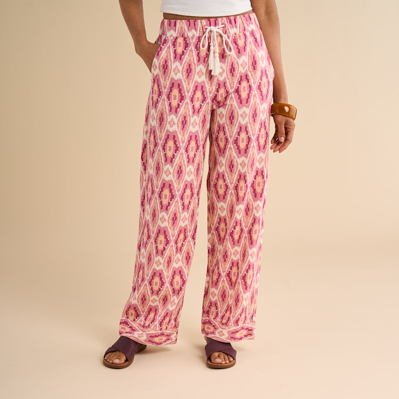 Natural Reflections Batik Pattern Printed Pants