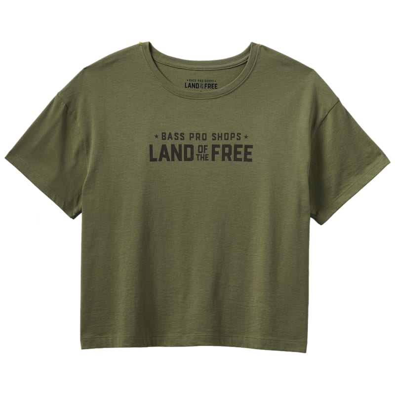 Land of the Free Logo Short-Sleeve T-Shirt