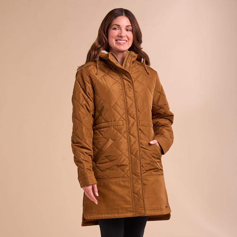 Natural Reflections Pine Grove Quilted Hooded Jacket