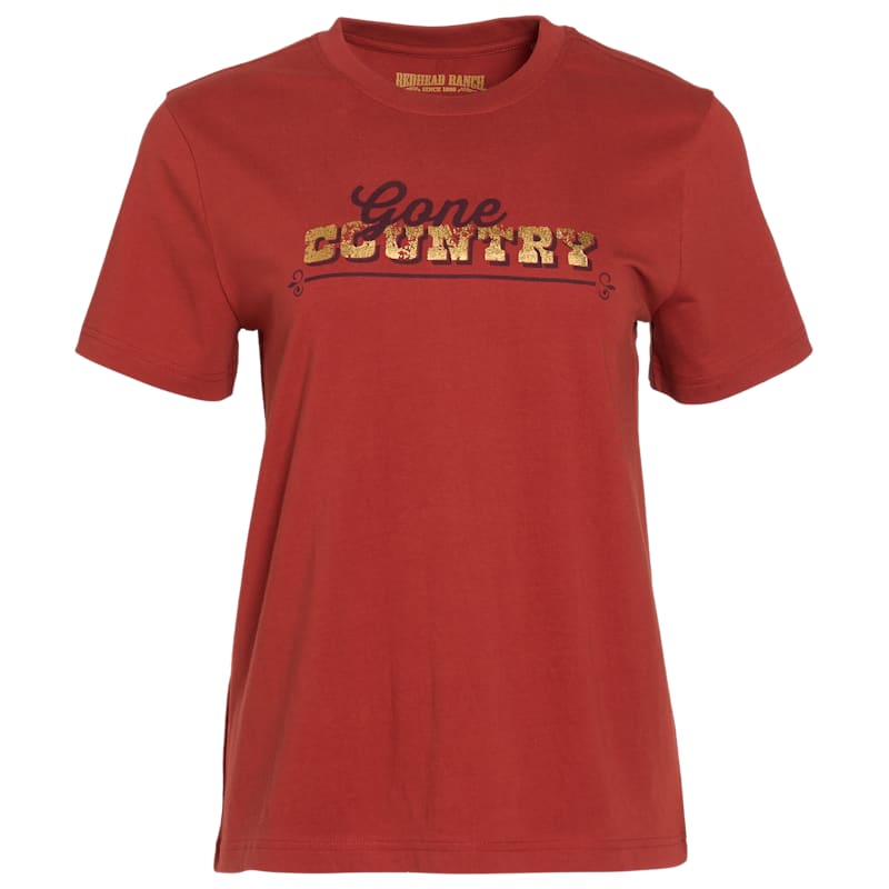 RedHead Ranch Gone Country Classic-Fit Graphic Short-Sleeve T-Shirt