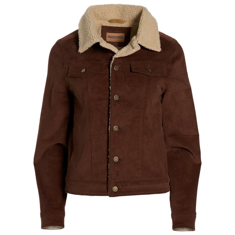 RedHead Ranch Faux-Shearling-Lined Corduroy Trucker Jacket
