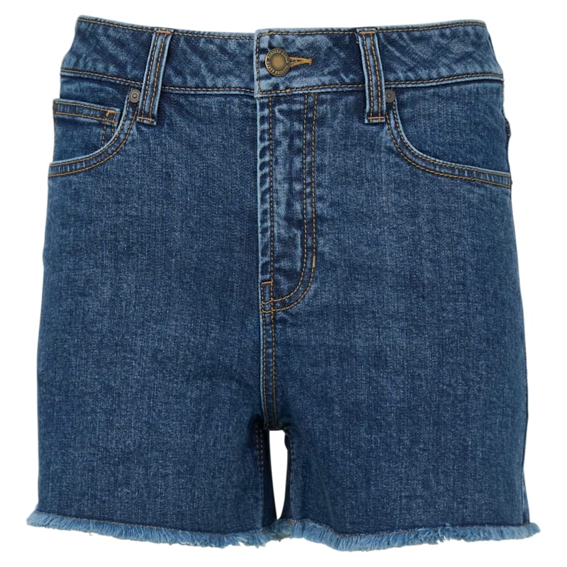 RedHead Ranch Raw Hem Denim Shorts