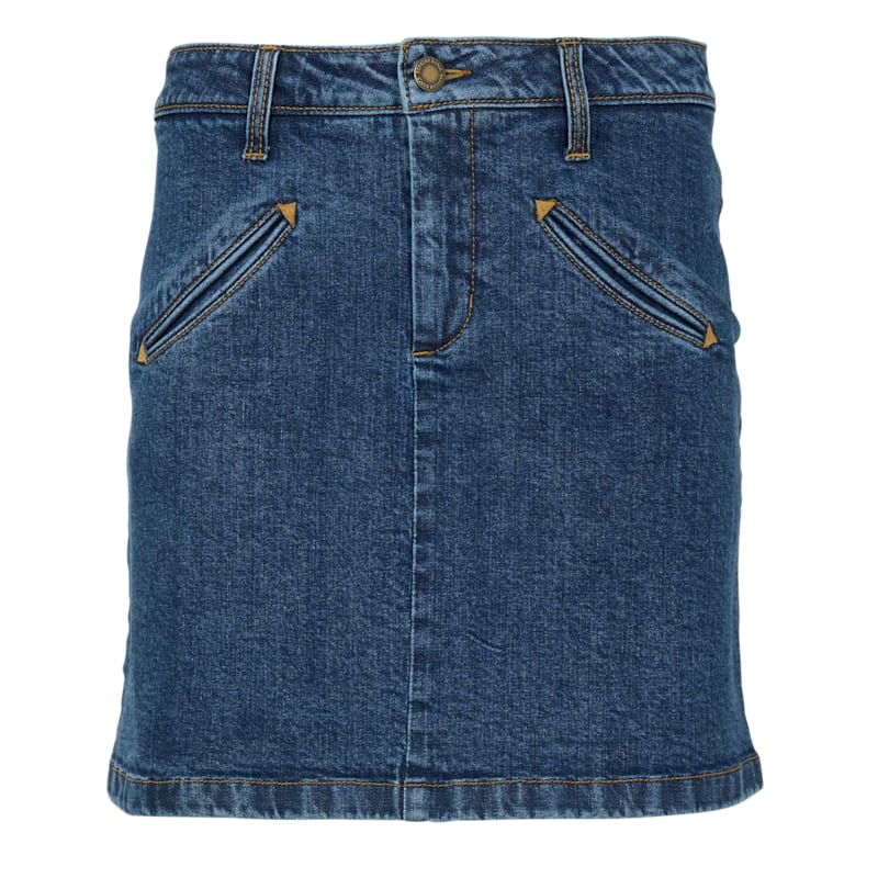 RedHead Ranch Denim Skirt