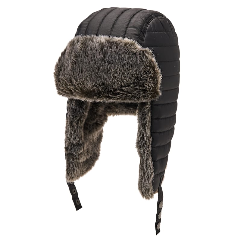 Natural Reflections Quilted Trapper Hat