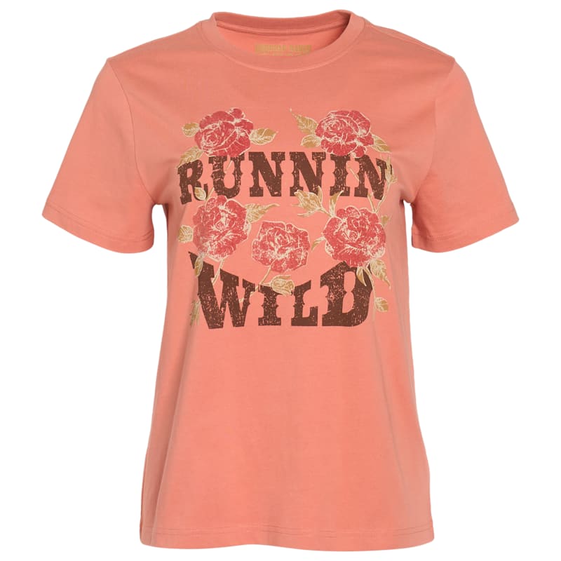 RedHead Ranch Runnin Wild Classic-Fit Graphic Short-Sleeve T-Shirt
