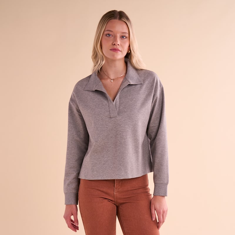 Natural Reflections Wanderer Long-Sleeve Polo Shirt