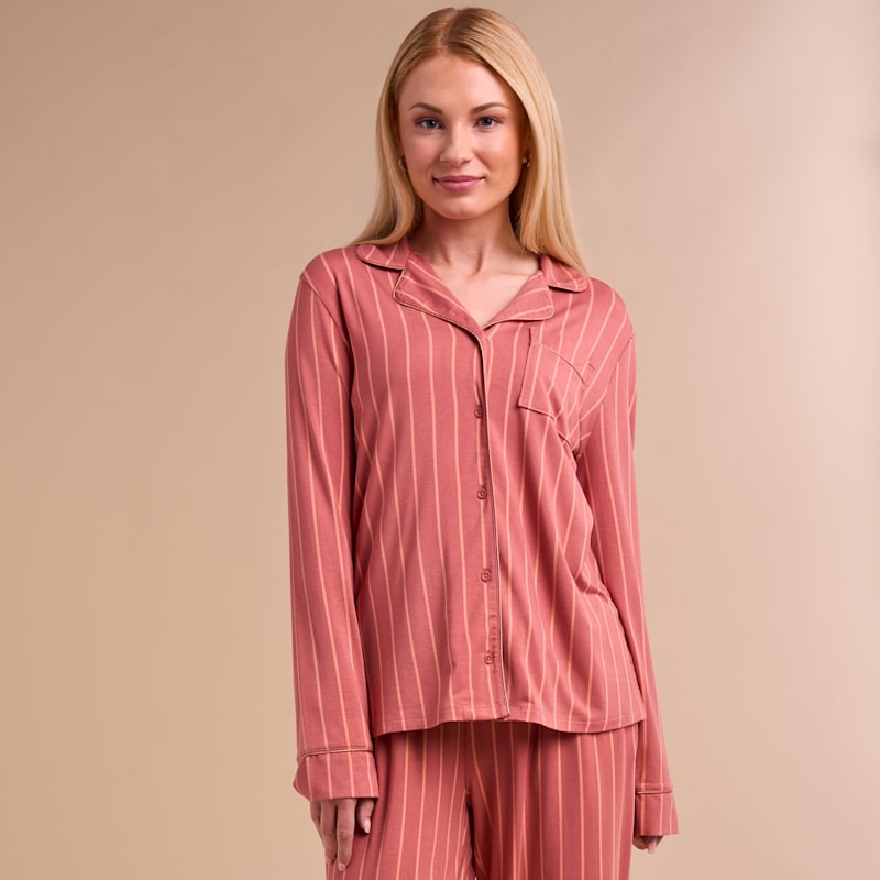 Natural Reflections Knit Pajama Top