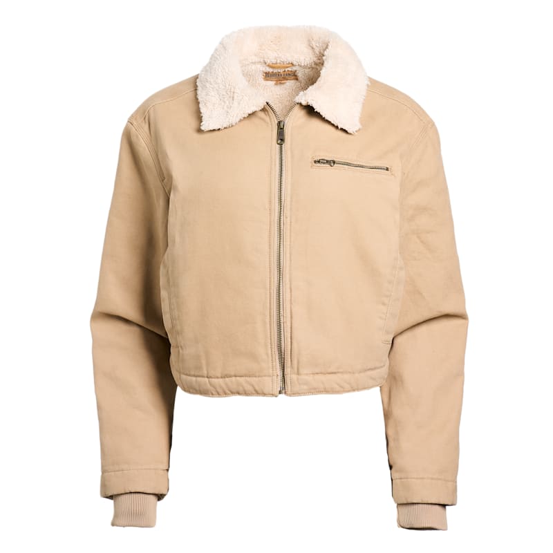 RedHead Ranch Sherpa-Lined Canvas Full-Zip Jacket