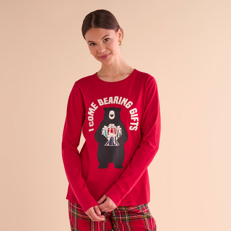Natural Reflections I Come Bearing Gifts Long-Sleeve Shirt