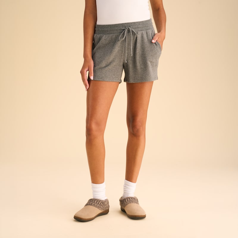 Natural Reflections Brushed Waffle Pajama Shorts