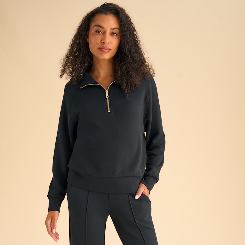 Natural Reflections Soft Haven Quarter-Zip Pullover