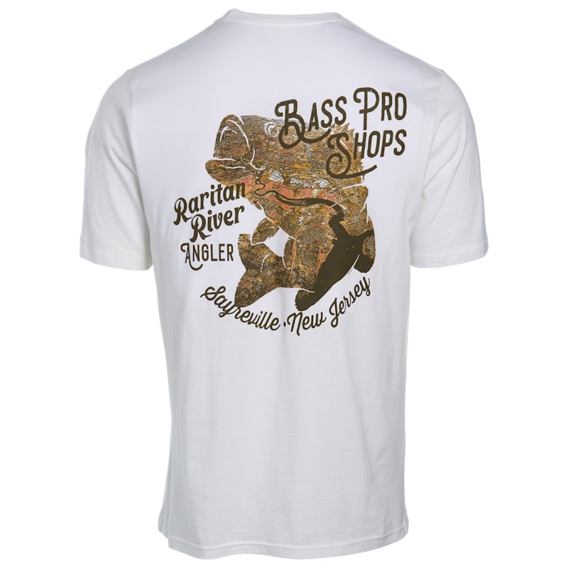 Bass Pro Shops Sayreville Raritan River Fish Short-Sleeve T-Shirt