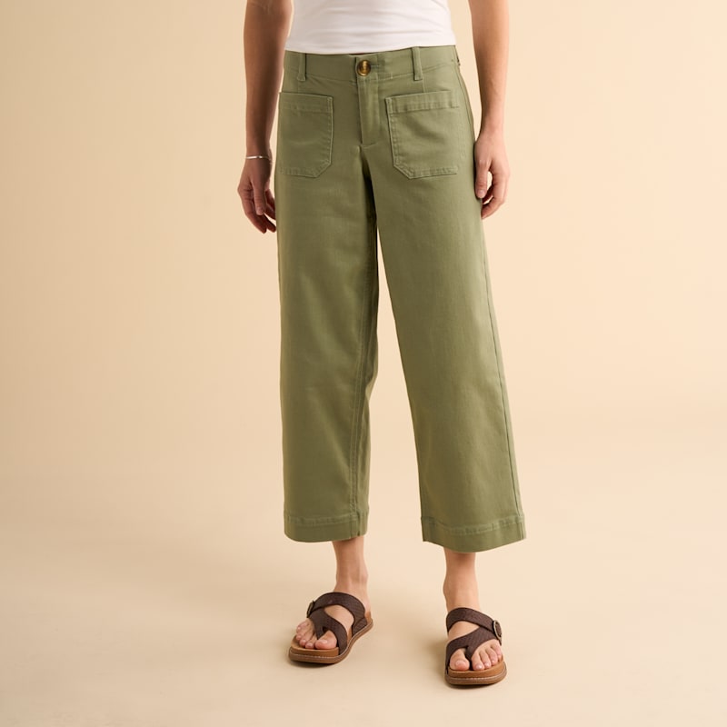 Natural Reflections Driftwood Cropped Pants