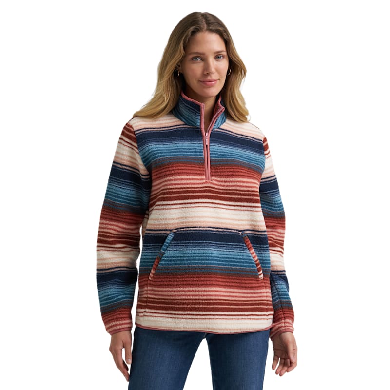 Wrangler Retro Quarter-Zip Sherpa Pullover