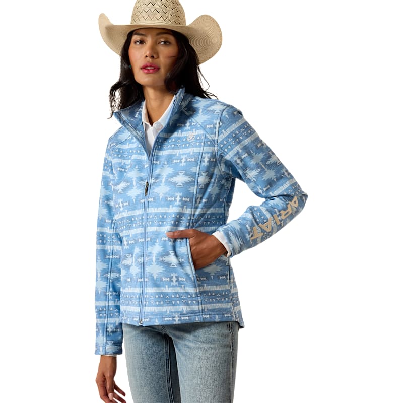 Ariat Logo Sleeve Softshell Jacket