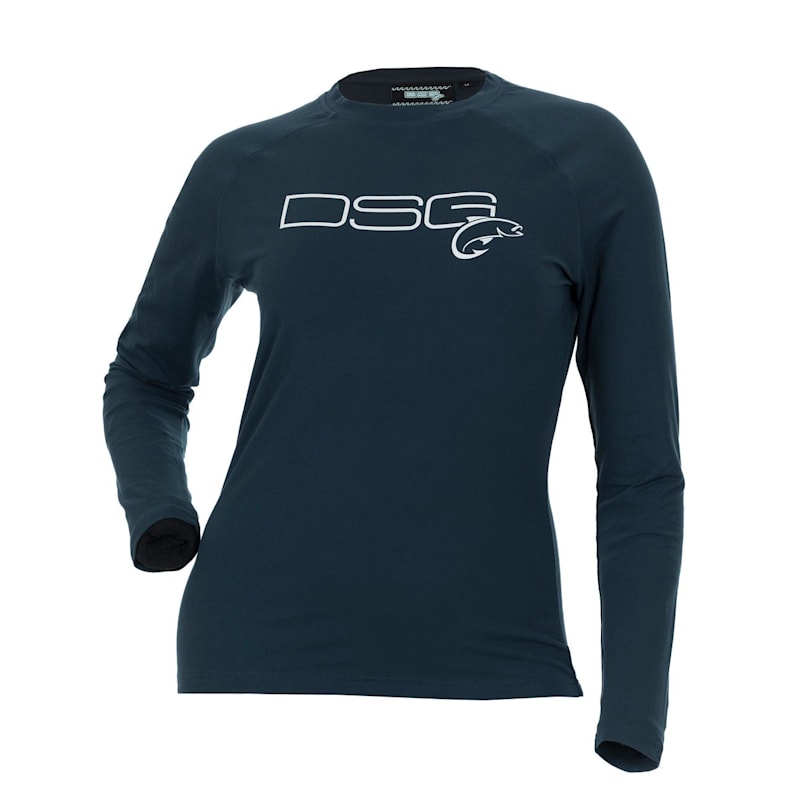 DSG Outerwear Solid Long-Sleeve Fishing Shirt for Ladies