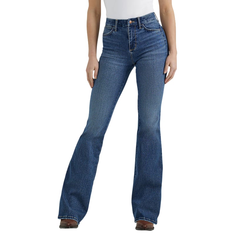 Wrangler Bespoke High-Rise Flare Jeans