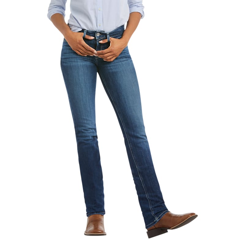 Ariat R.E.A.L. Perfect Rise Abby Straight-Leg Jeans for Ladies