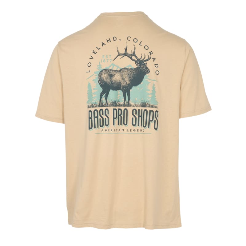 Bass Pro Shops Loveland Graphic Elk Short-Sleeve T-Shirt