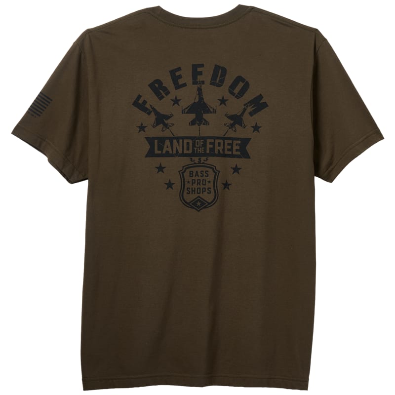 Land of the Free Warrior Short-Sleeve T-Shirt