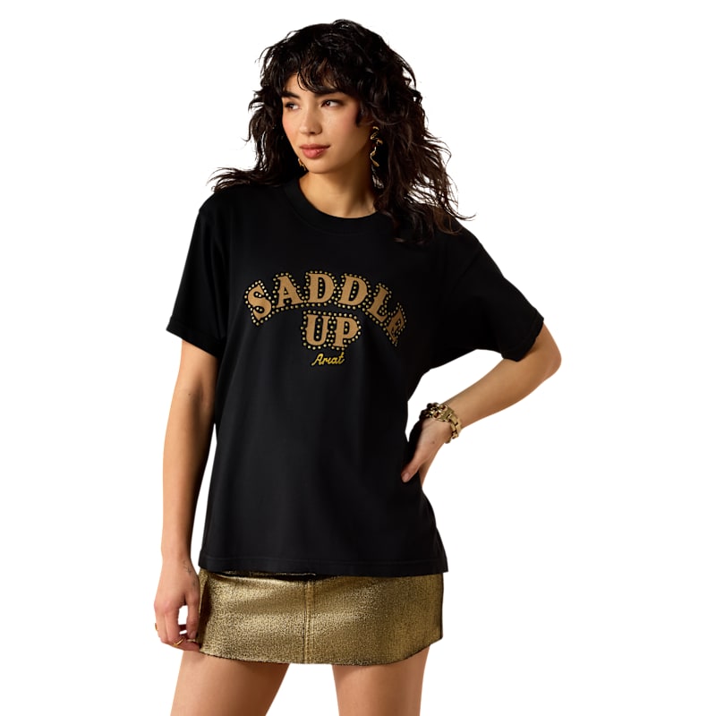 Ariat Saddle Up Boyfriend Short-Sleeve T-Shirt