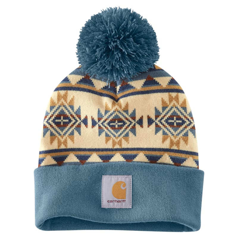Carhartt Bethany Yellowtail Pom Cuffed Beanie for Ladies