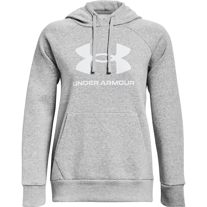 Under Armour Rival Fleece Big Logo Long-Sleeve Hoodie for Ladies