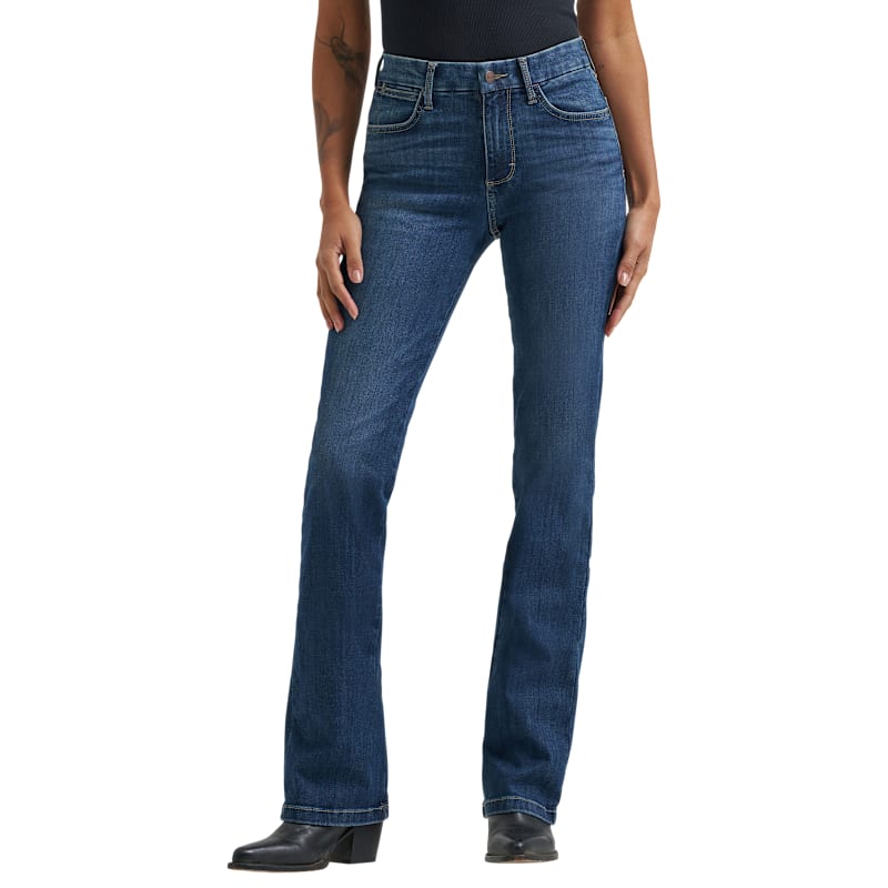Wrangler Bespoke High Rise Bootcut Jeans