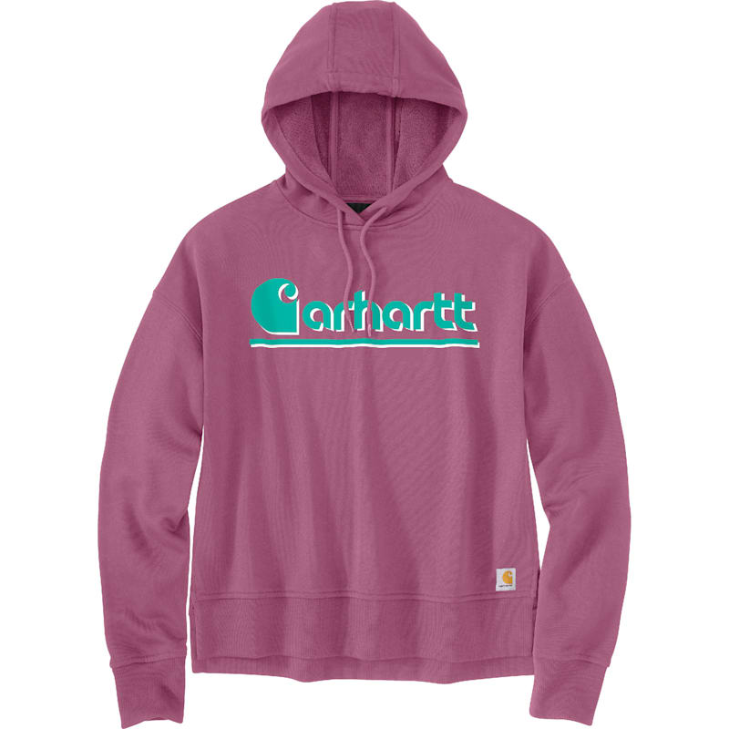 Carhartt Logo Graphic Hoodie for Ladies