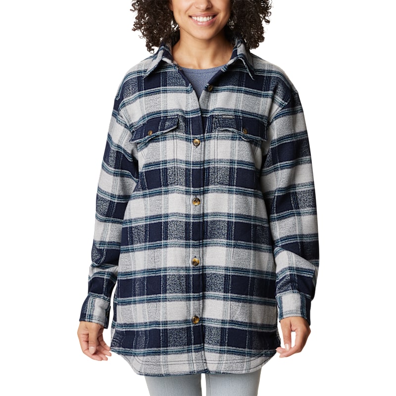 Columbia Calico Basin Double-Pocket Shirt Jacket for Ladies