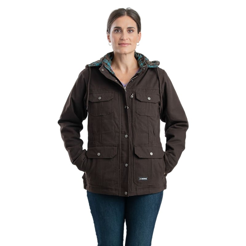 Berne Softstone Duck Barn Coat for Ladies