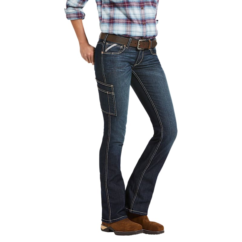 Ariat Rebar DuraStretch Riveter Boot Cut Jeans for Ladies
