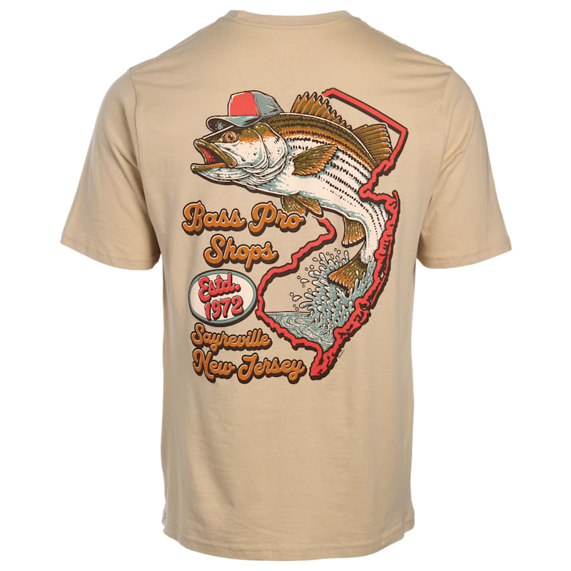 Bass Pro Shops Sayreville Striped Bass Short-Sleeve T-Shirt