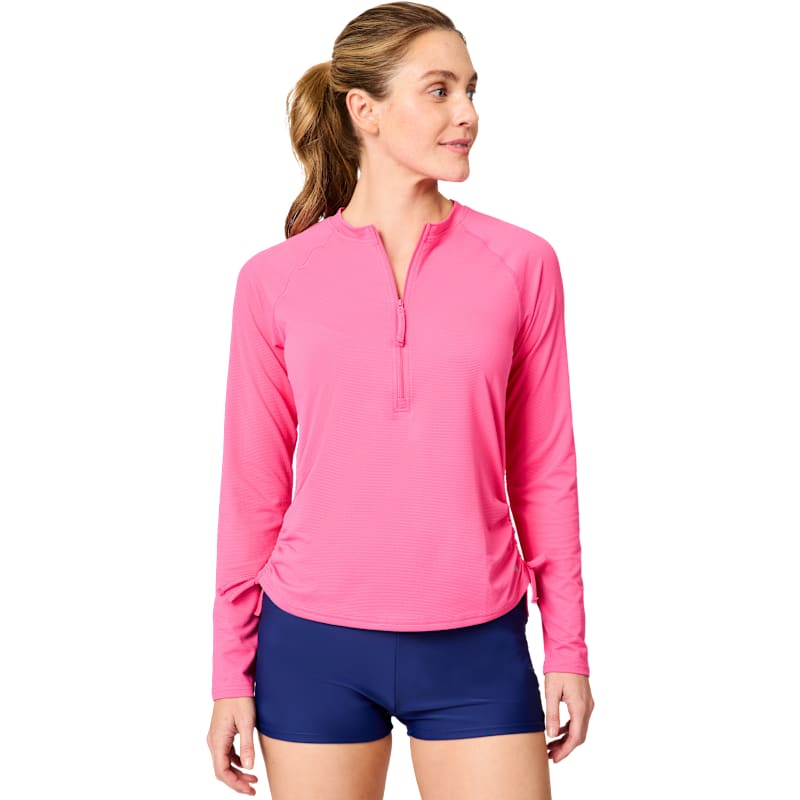 Free Country SunFree Quarter-Zip Long-Sleeve Sun Shirt