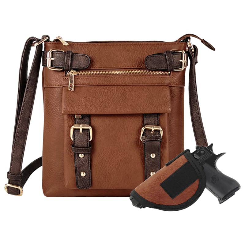 Jessie and James Hannah Concealed Carry Crossbody Bag