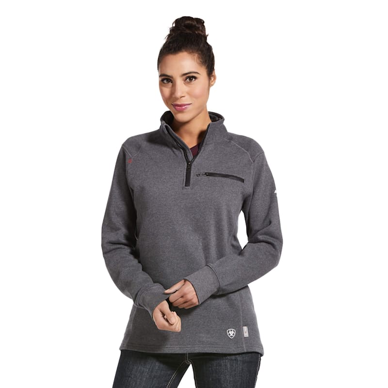 Ariat Flame-Resistant Rev Quarter-Zip Pullover for Ladies